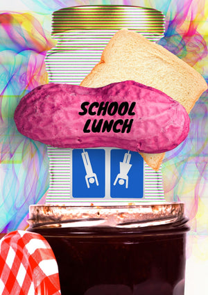 "School Lunch" Cookie Boxes